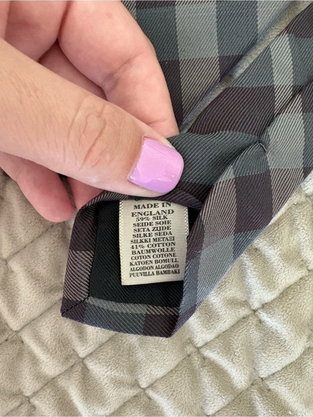Men’s Burberry Tie